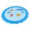 Children's Sprinkler Play Pool Pad Game Outdoor Children's Toys with Decorative Patterns of Underwater Animals